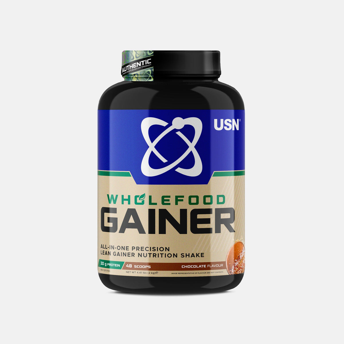 USN Wholefood Gainer 2kg Chocolate