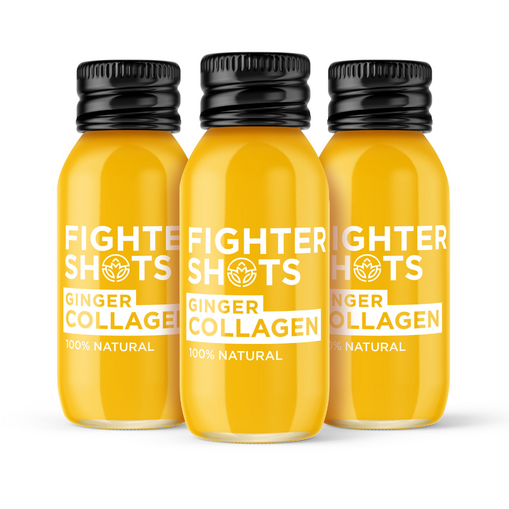 Fighter Shots 12x60ml Ginger Collagen