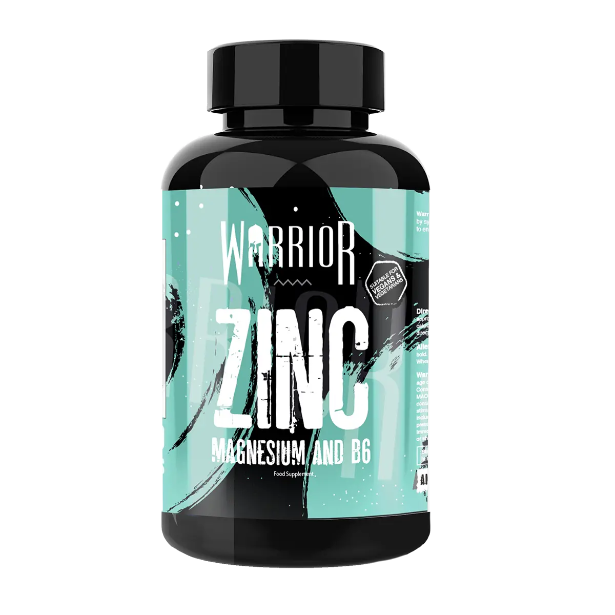 Warrior Zinc Magnesium and B6 60 Tabs