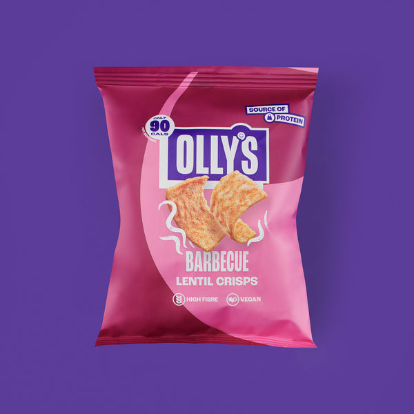 bbq lentil crisps
