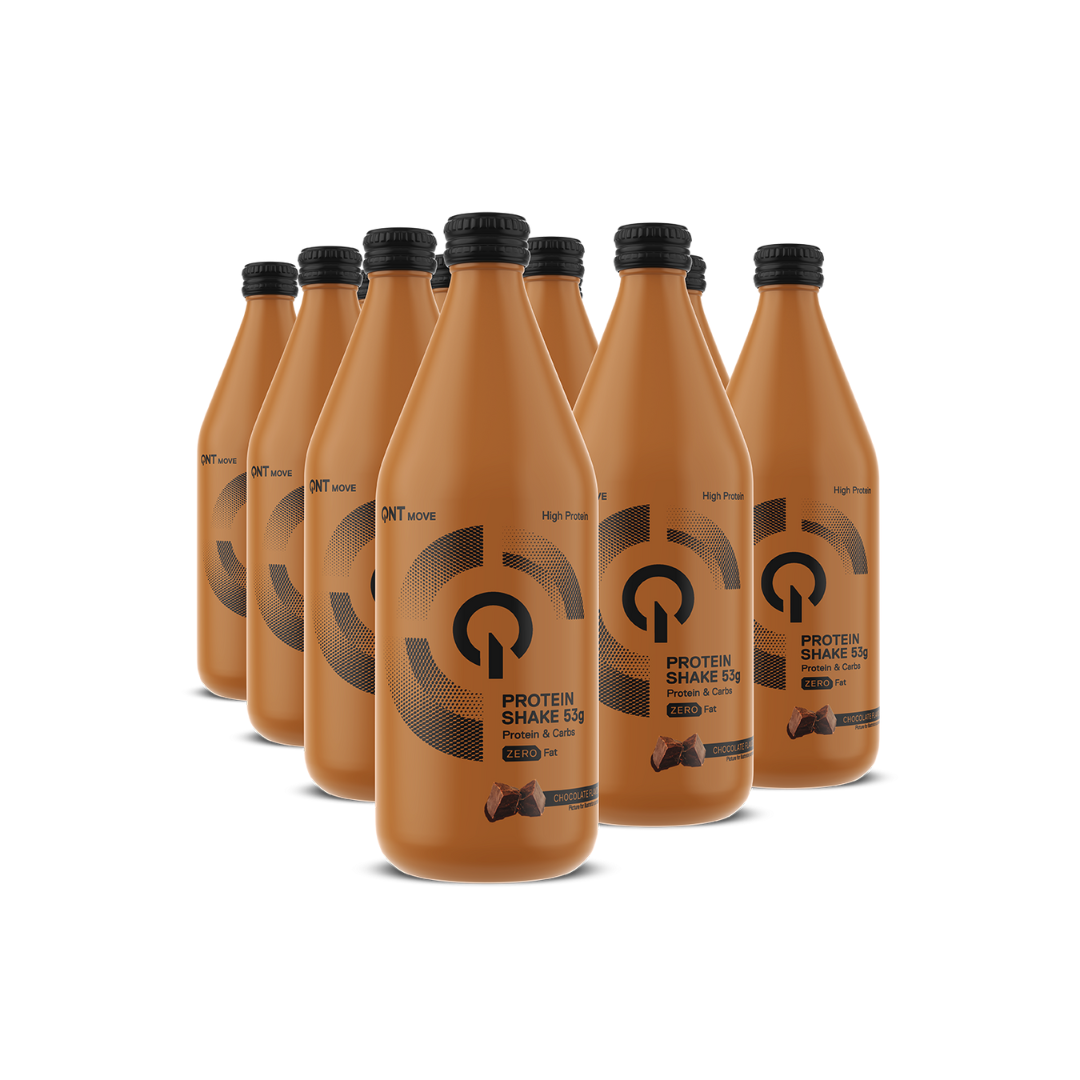 QNT 53g Protein Shake 12x500ml Chocolate