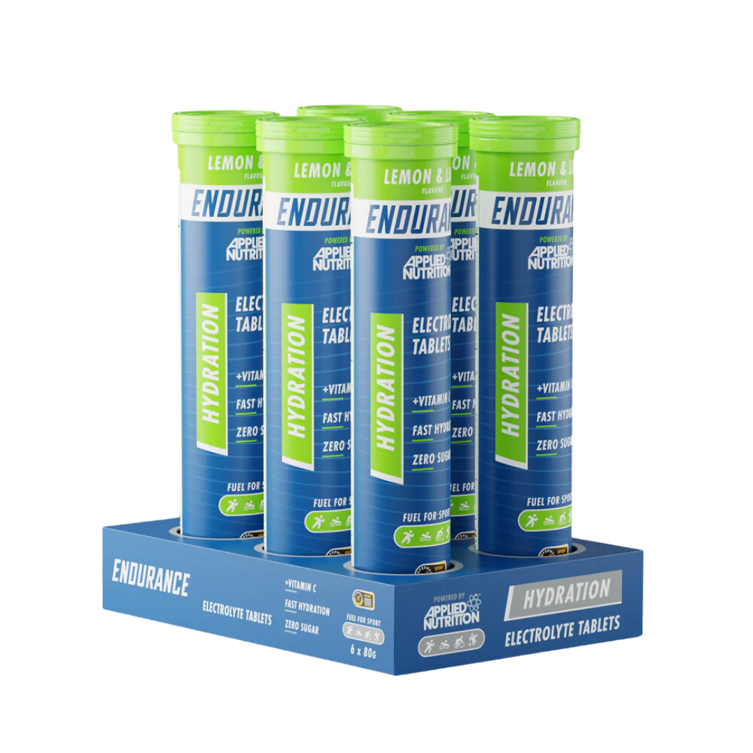 Applied Nutrition Effervescent Electrolyte Tabs 6x20 Tabs Lemon Lime