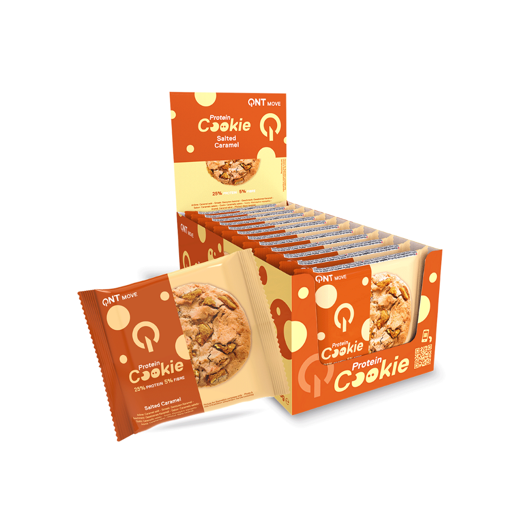 QNT Protein Cookie 12x60g Salted Caramel