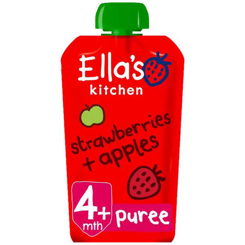 Ella's Kitchen - Stage 1 - Strawberries + Apples