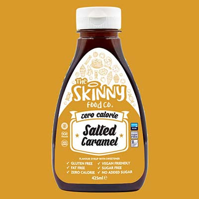 Skinny Food Co. Zero Calorie Sugar Free  Syrup - Salted Caramel