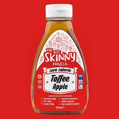 Skinny Food Co. Zero Calorie Sugar Free  Syrup - Toffee Apple