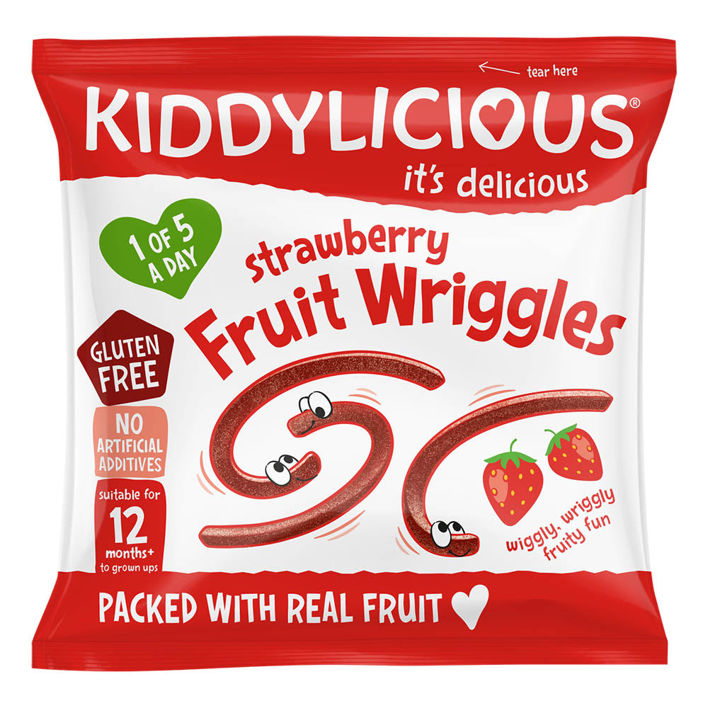Kiddylicious - Strawberry Fruit Wriggles