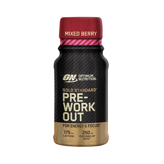 Optimum Nutrition Gold Standard Pre-Workout Shot 60ml Mixed Berry