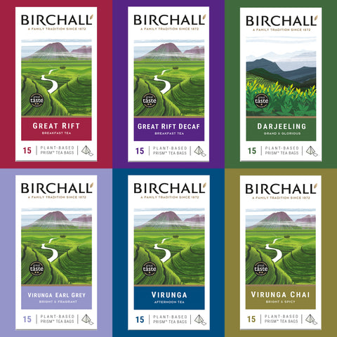 Birchall Black and Green Tea selection