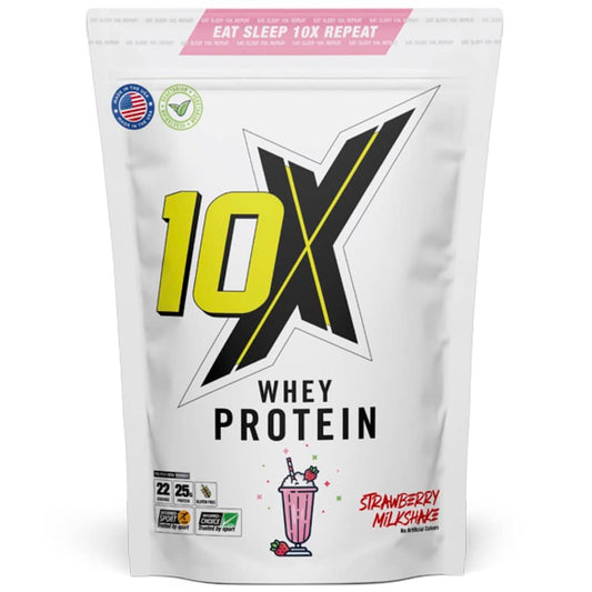 10X Athletic Whey Protein 700g Strawberry Milkshake