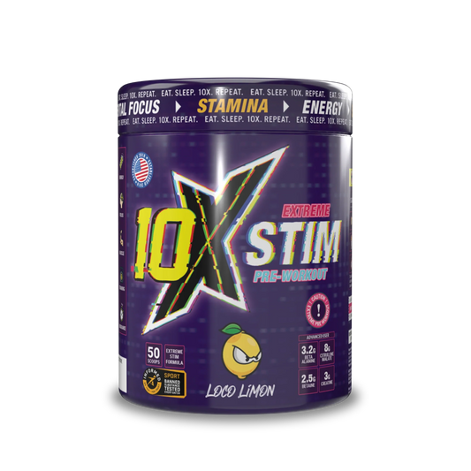 10X Athletic STIM 600g Loco Limon