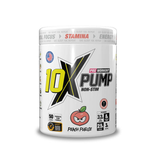 10X Athletic PUMP 600g Peach Purge