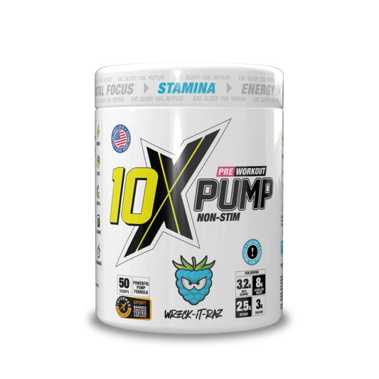 10X Athletic PUMP 600g Wreck It Raz