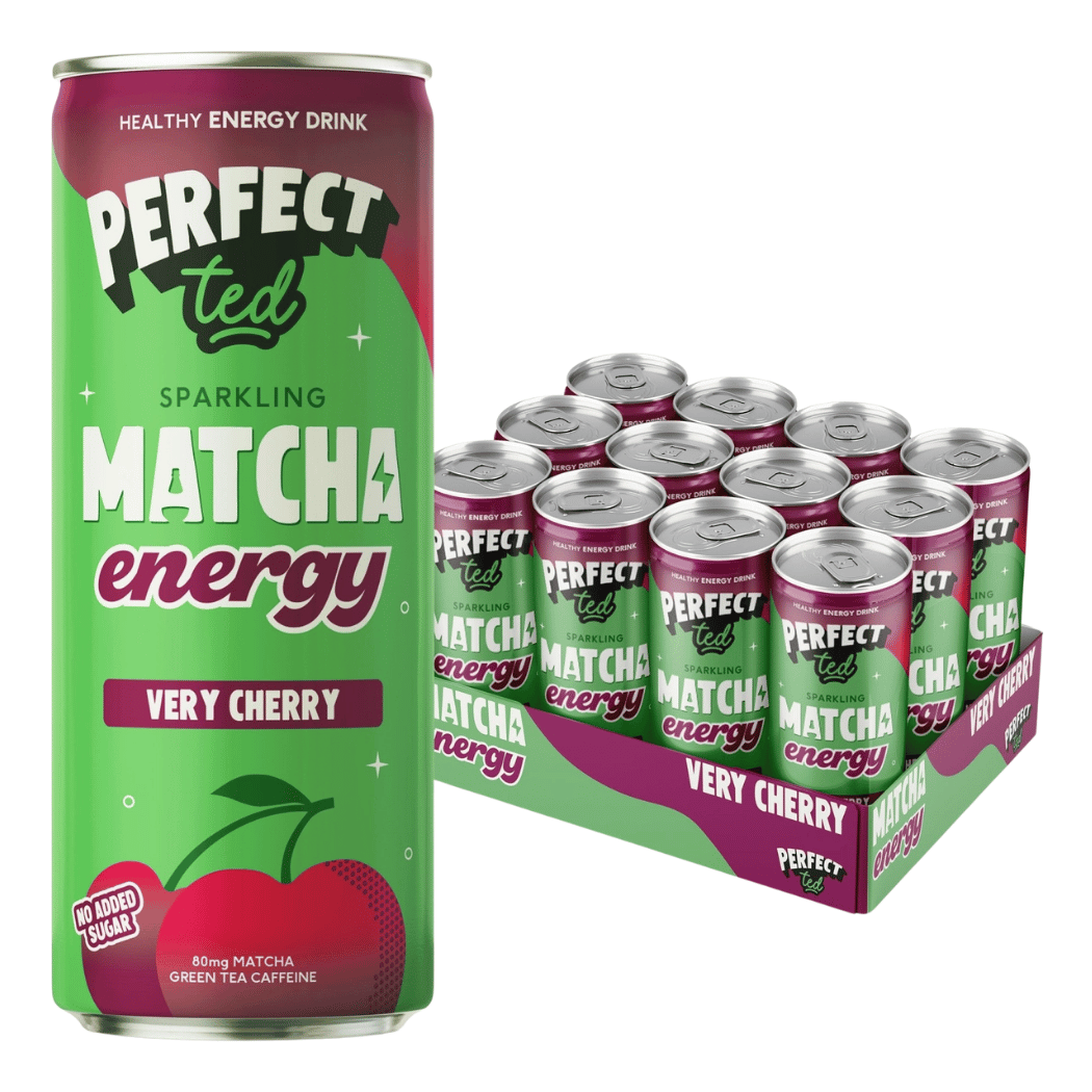 PerfectTed Matcha Energy 12x250ml Very Cherry