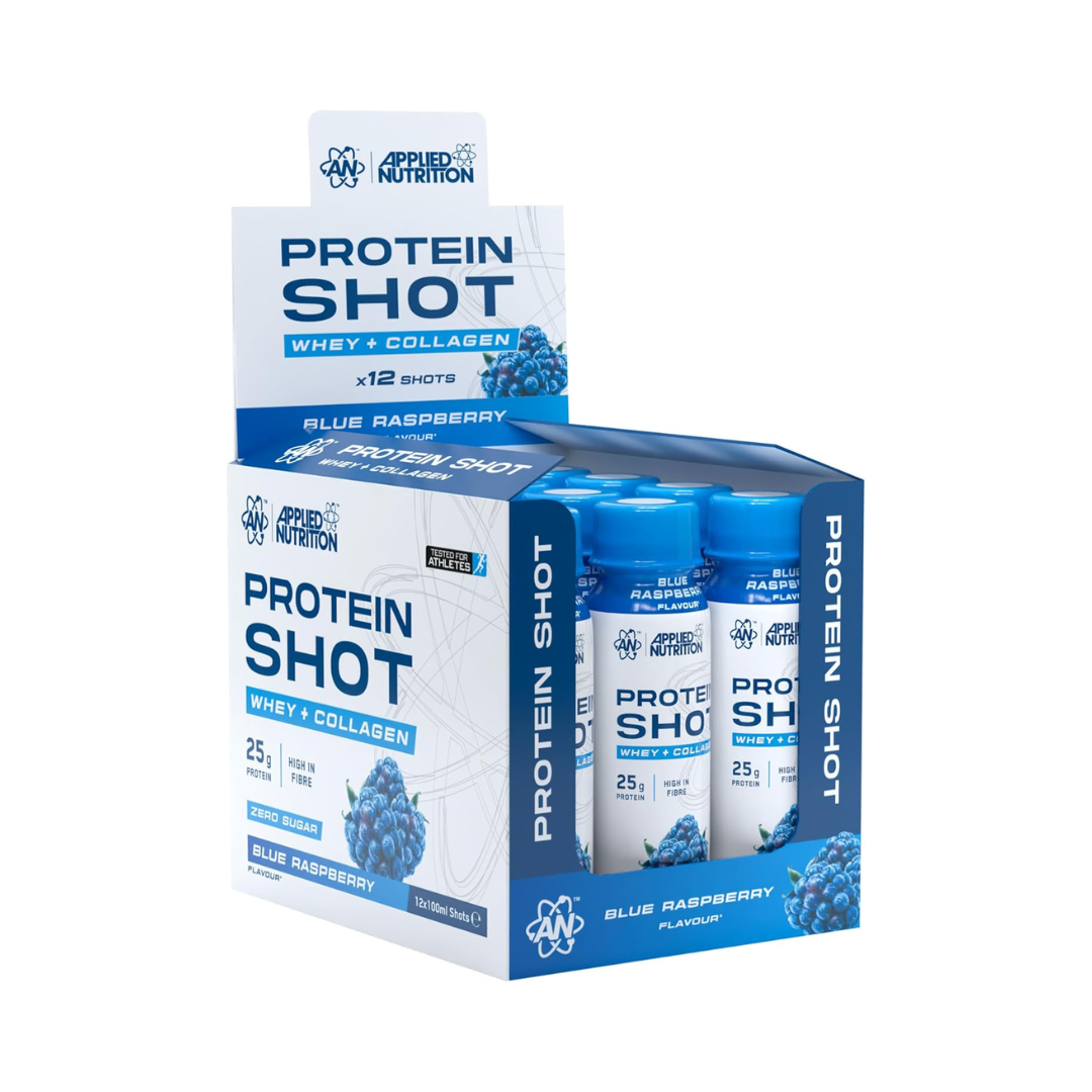 Applied Nutrition Protein Shot 12x100ml Blue Raspberry