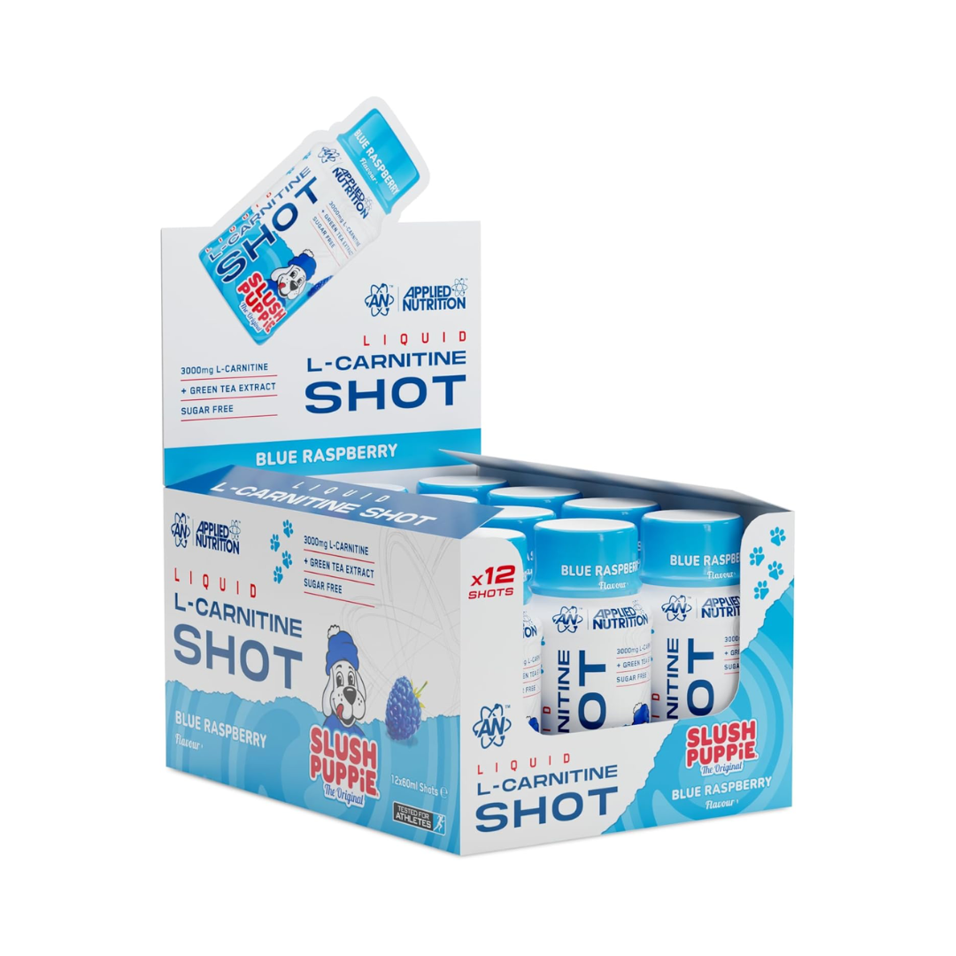Applied Nutrition L-Carnitine Shot 12 60 ml SLUSH PUPPiE? Blue Raspberry