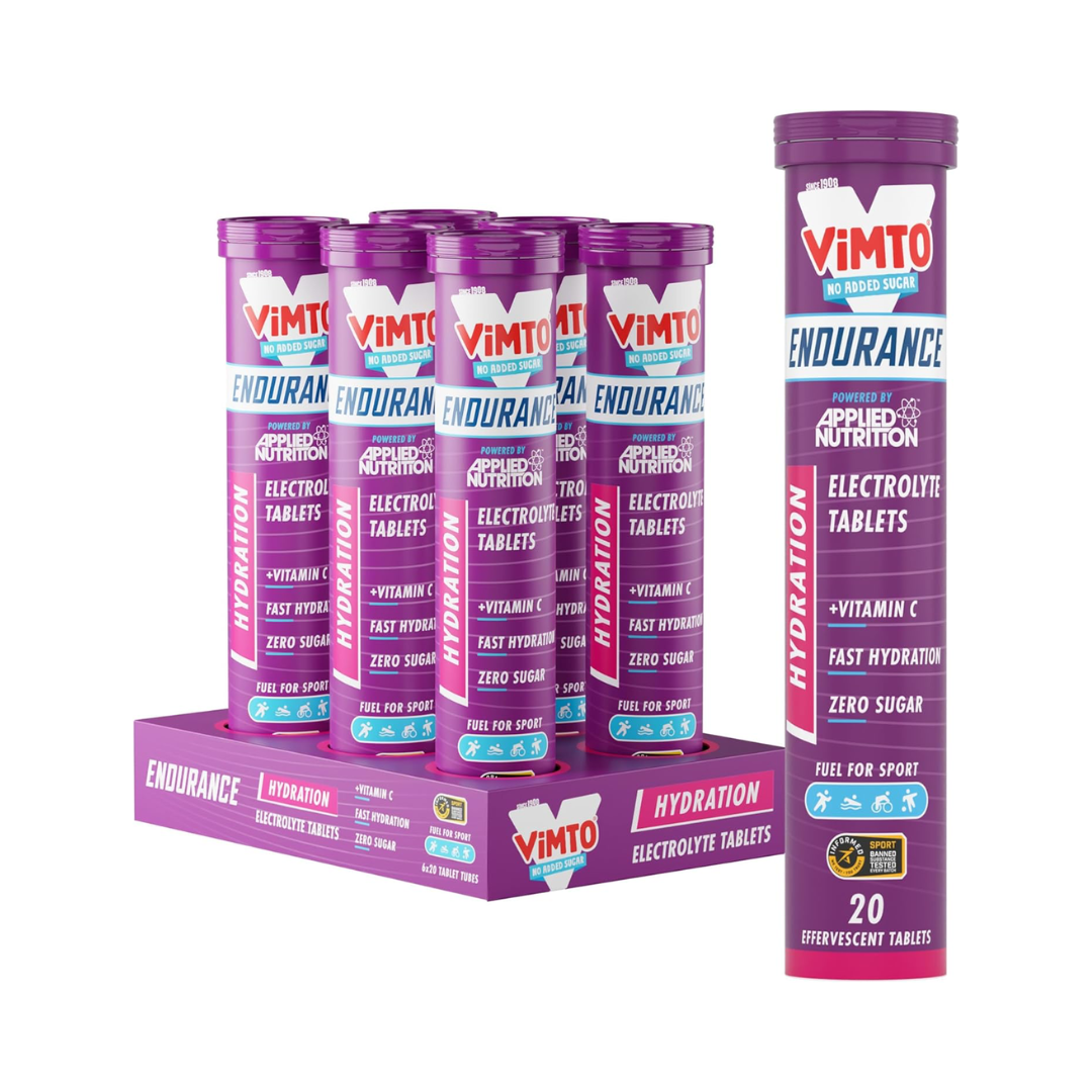 Applied Nutrition Effervescent Electrolyte Tabs 6x20 Tabs Vimto