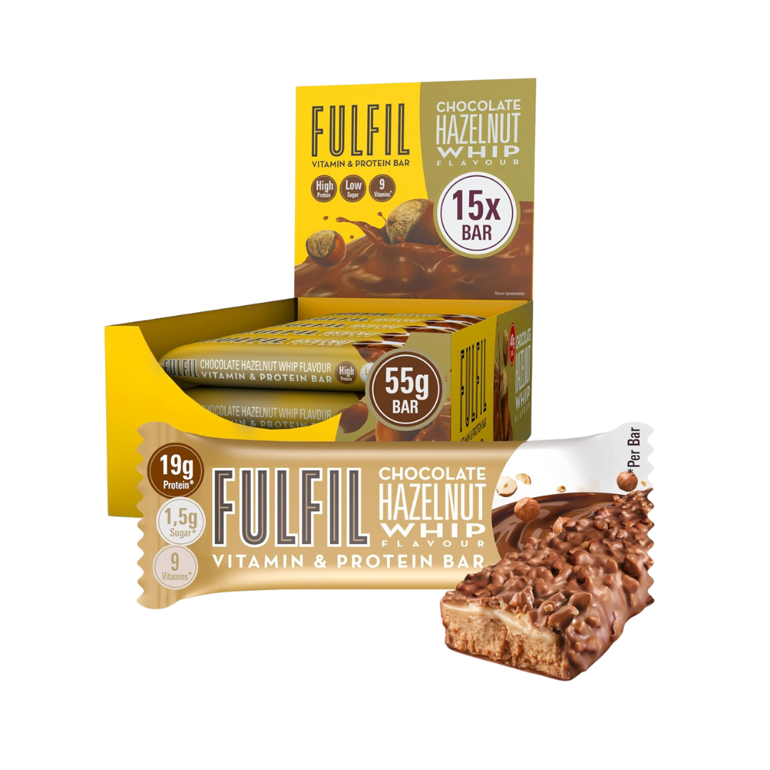 Fulfil Nutrition Vitamin Protein Bar 15x55g Hazelnut Whip