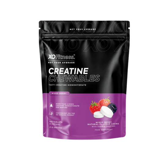 XO Fitness Creatine Chewable 100 Tabs Berry
