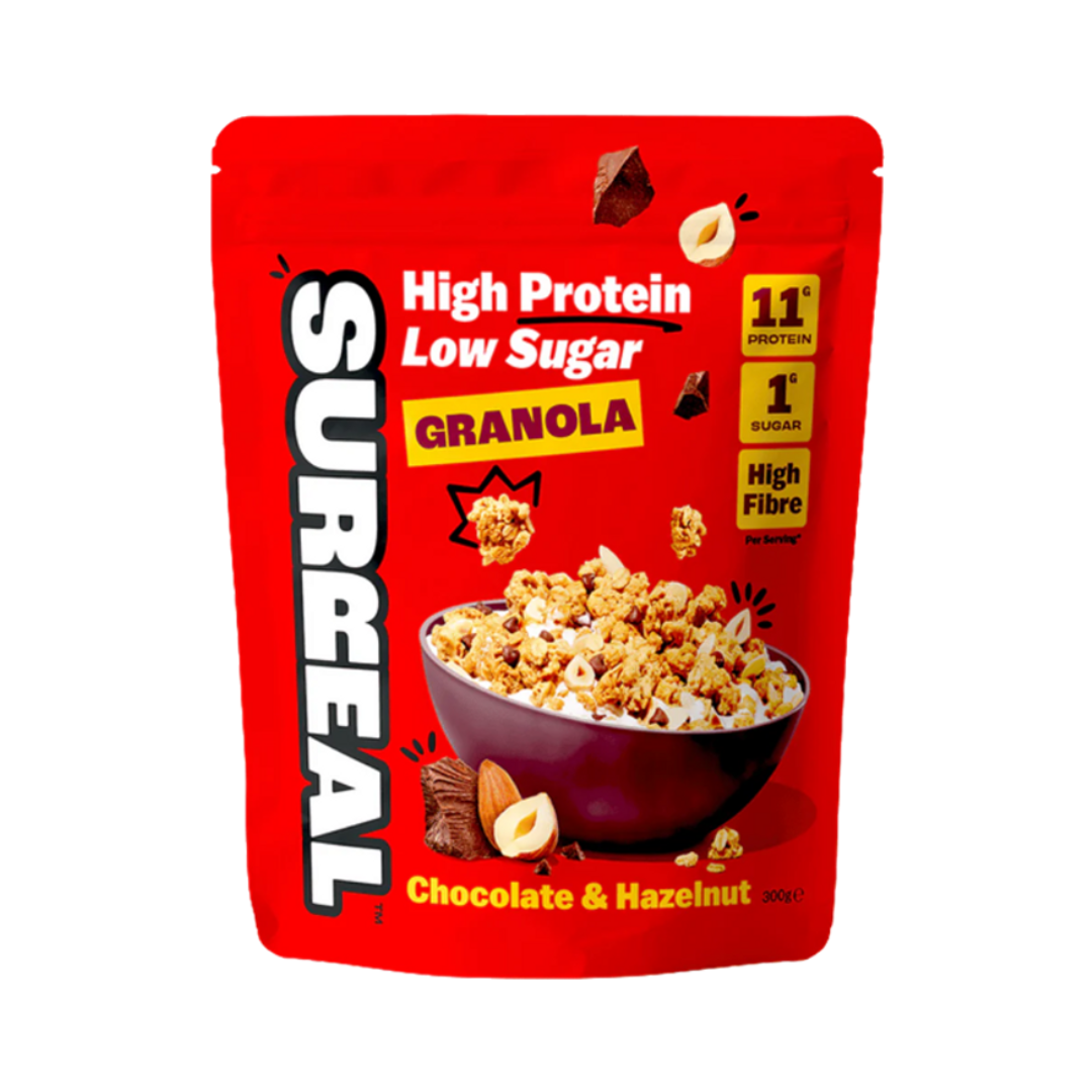 SURREAL High Protein, Low Sugar Granola 300g Choc Hazelnut