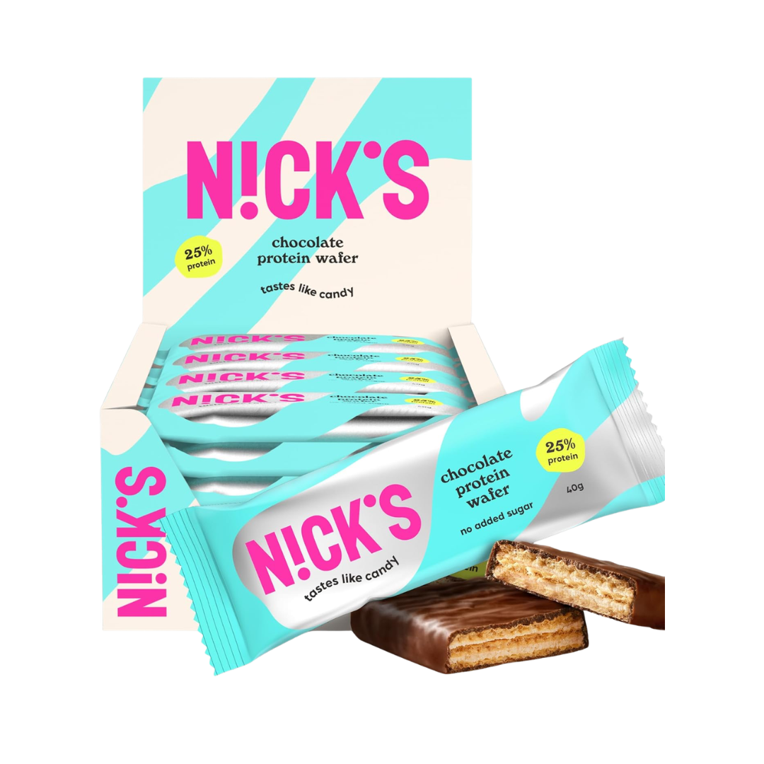 NICK'S Protein Wafer 24x40g Chocolate