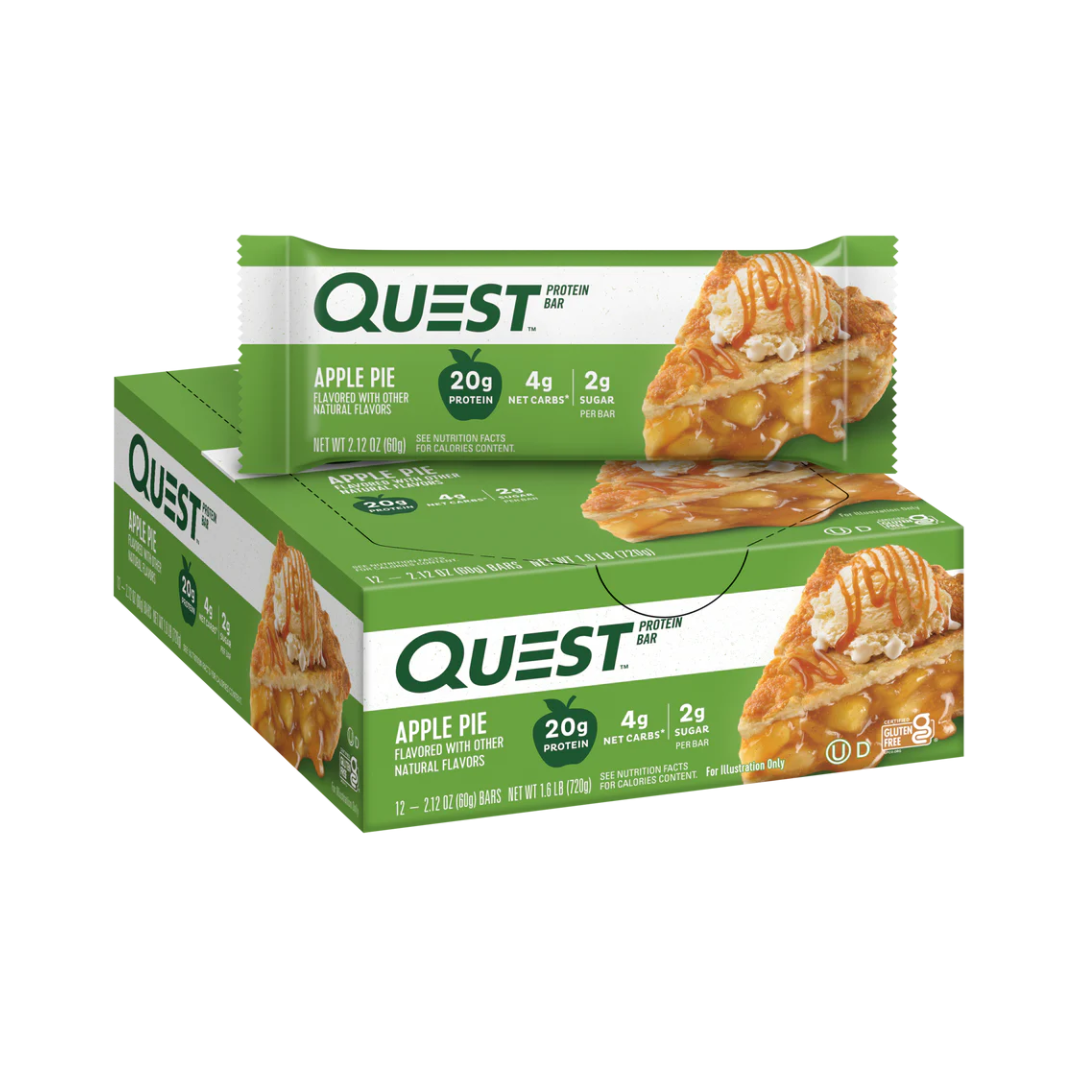 Quest Nutrition Protein Bar 12x60g Apple Pie