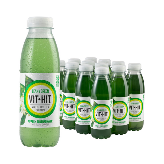 VITHIT Lean Green 12x500ml Apple Elderflower