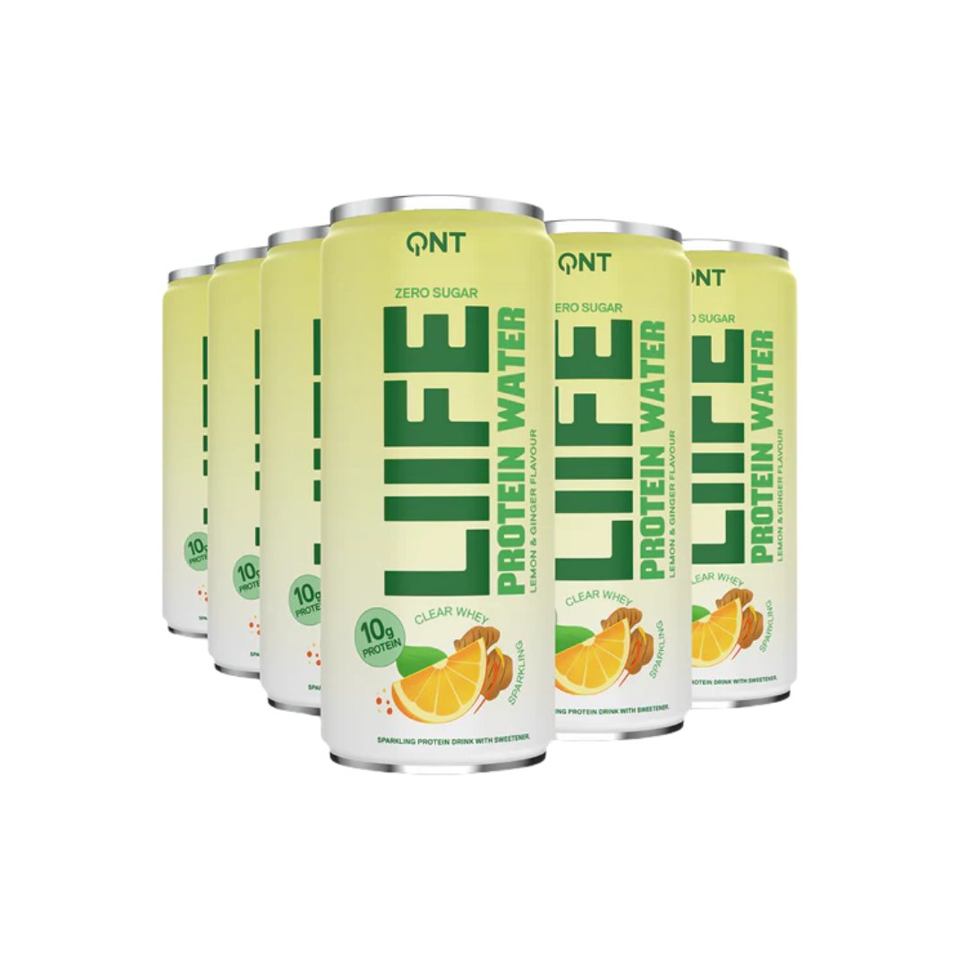 QNT Protein Water 12x330ml Lemon Ginger