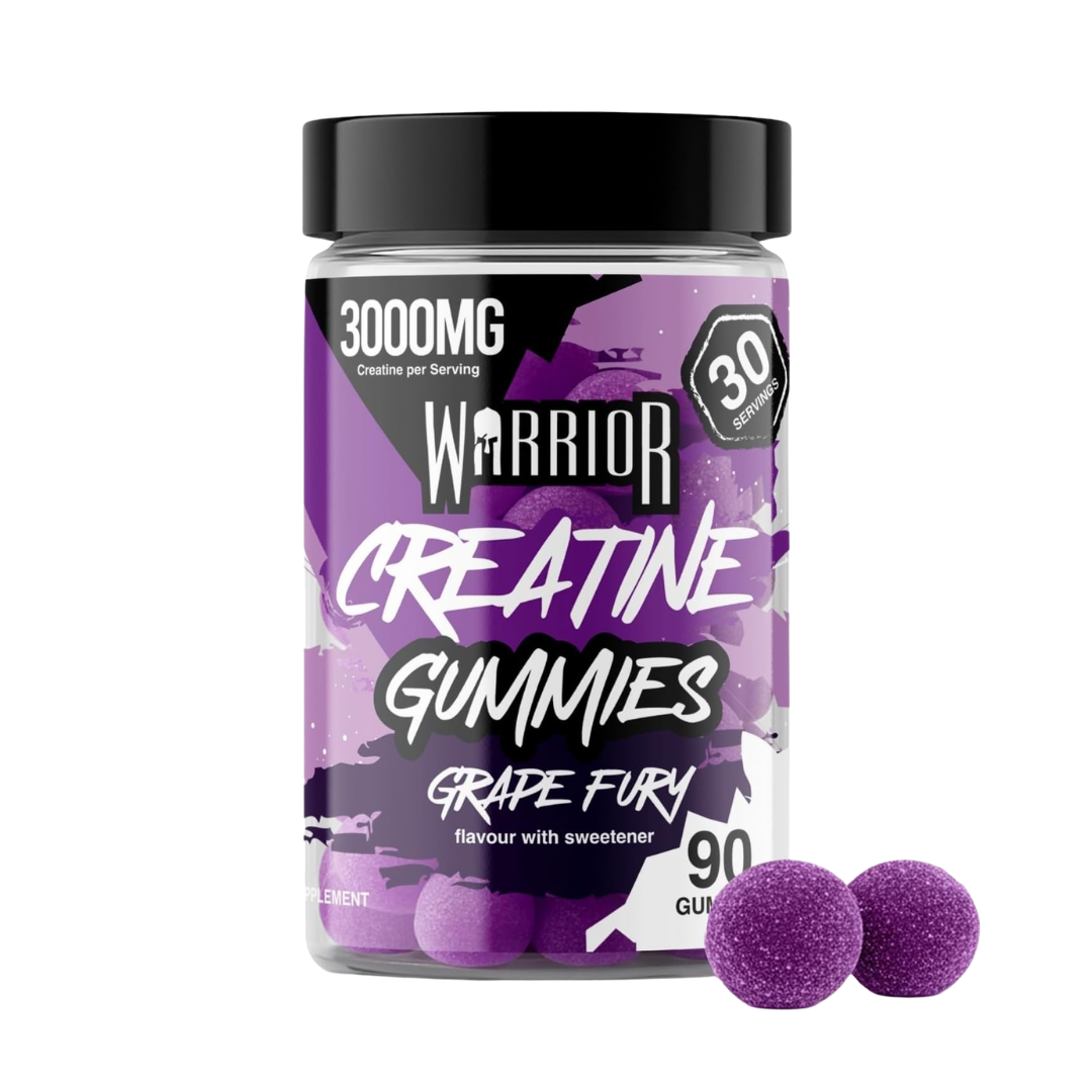 Warrior Creatine Gummies 90 Tabs Grape
