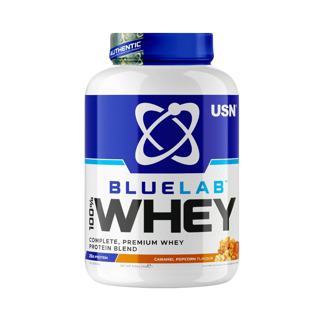 USN Blue Lab Whey 2kg Caramel Popcorn