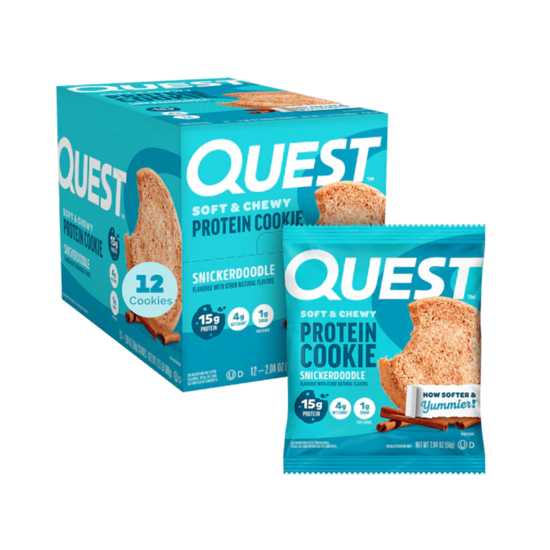 Quest Nutrition Protein Cookie 12x58g Snickerdoodle