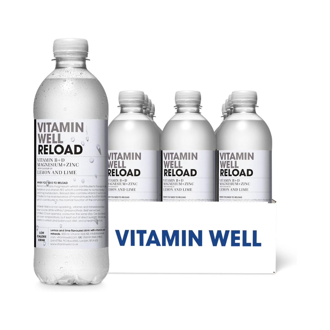 Vitamin Well Reload 12x500ml Lemon Lime