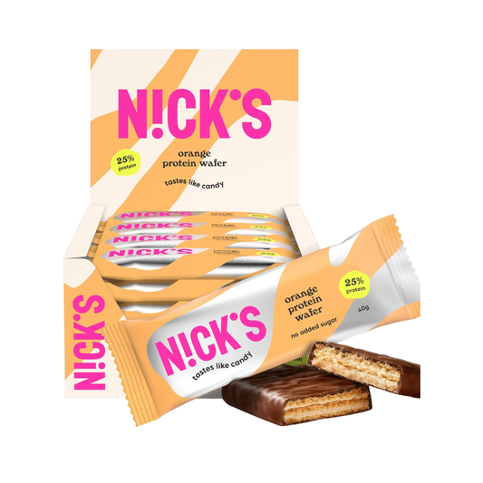 NICK'S Protein Wafer 24x40g Orange