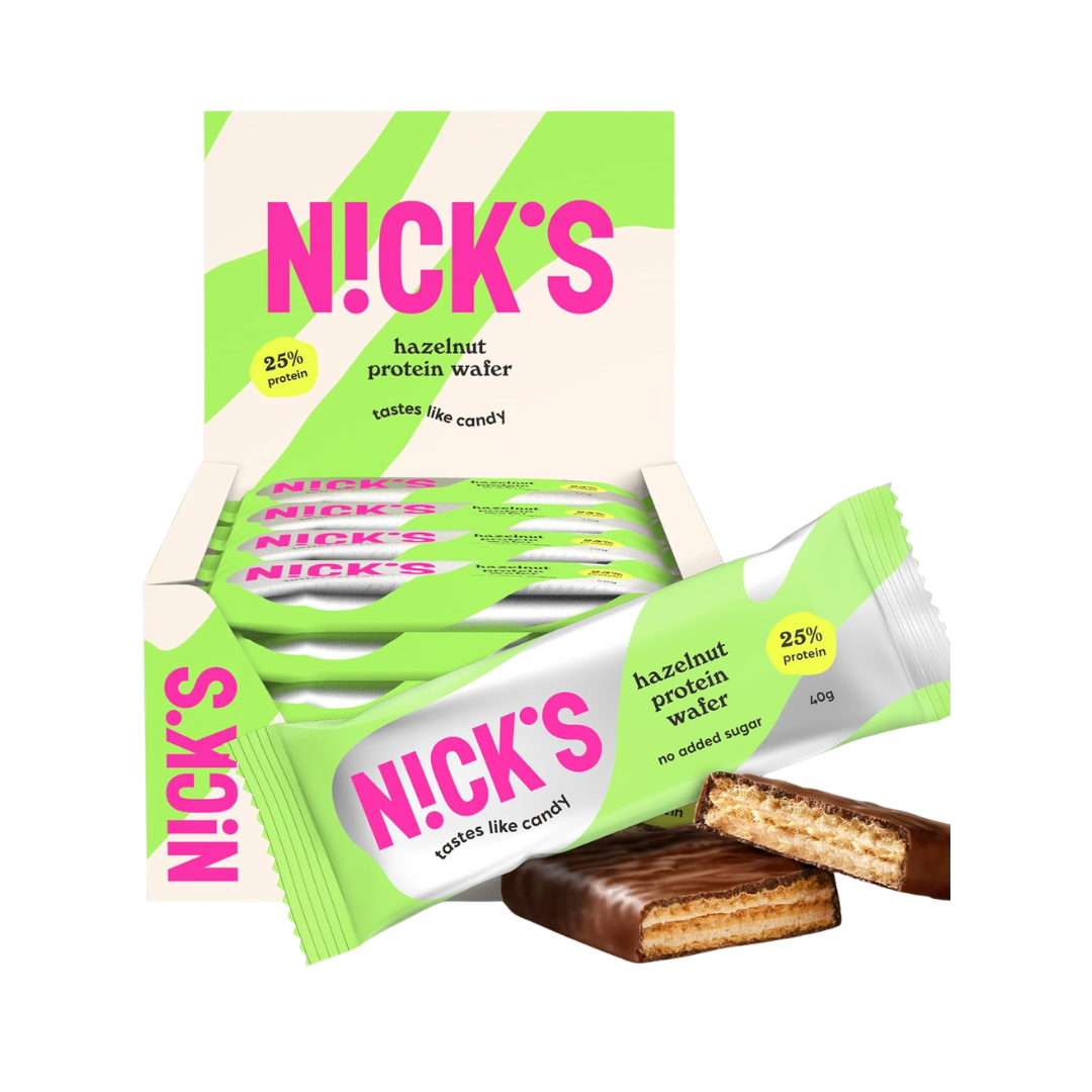 NICK'S Protein Wafer 24x40g Hazelnut
