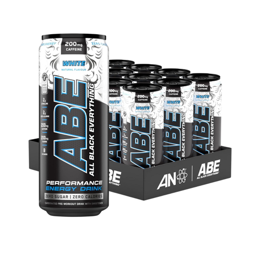 Applied Nutrition ABE (All Black Everything) Carbonated Can 12x330ml White