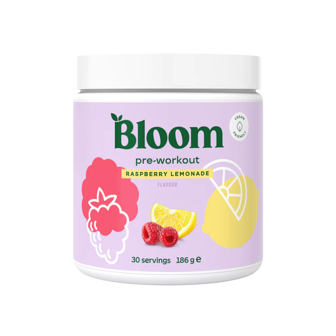 Bloom Pre-Workout 180g Raspberry Lemonade