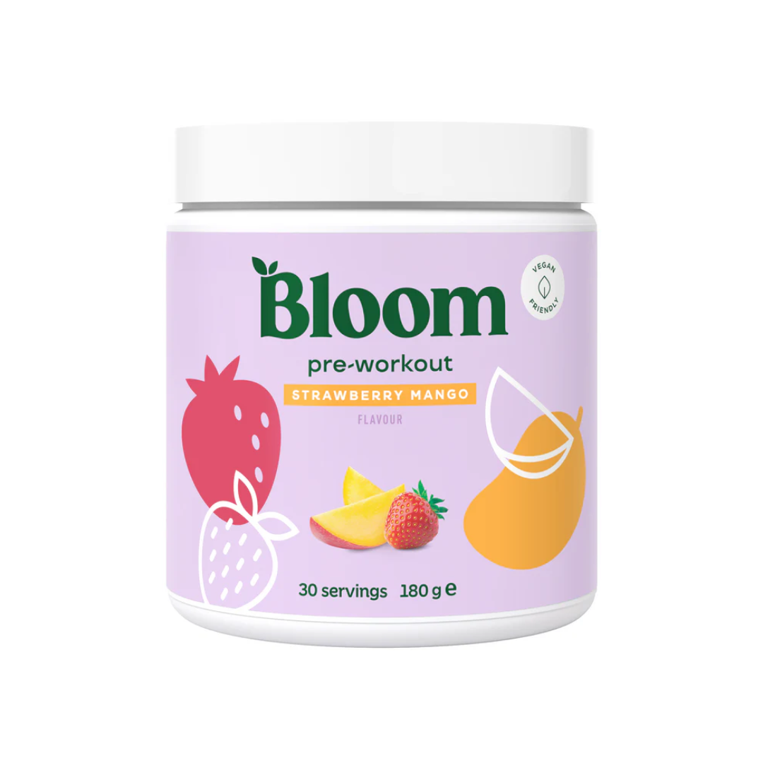 Bloom Pre-Workout 186g Strawberry Mango