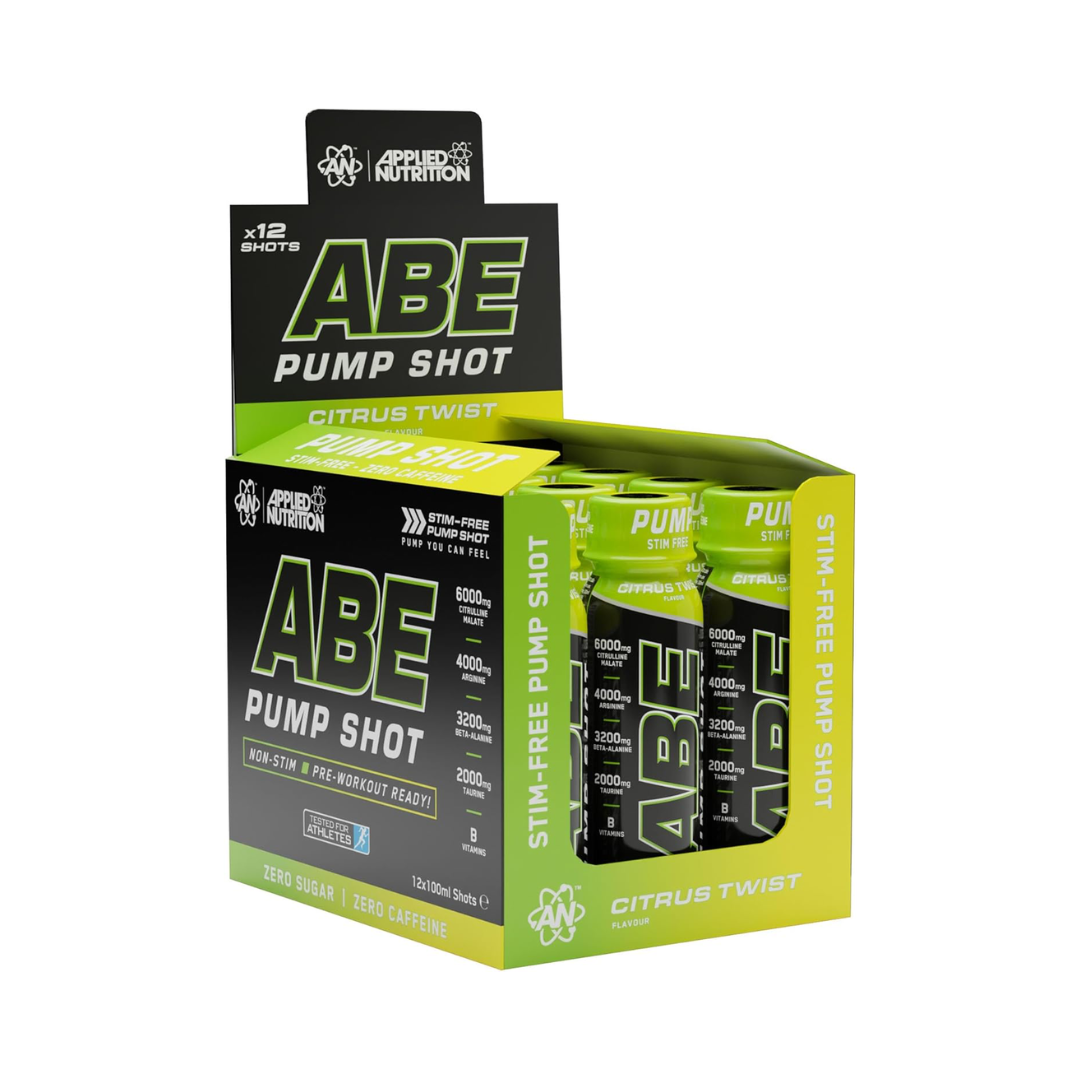 Applied Nutrition ABE Pump Shots 12x100ml Citrus Twist