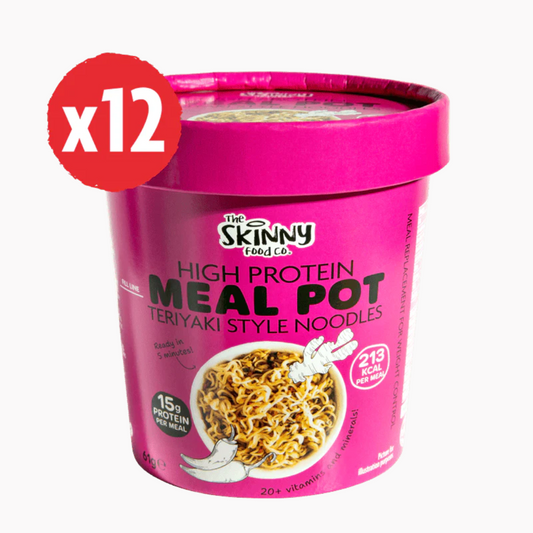 The Skinny Food Co High Protein Mealpots 12x62g Teriyaki
