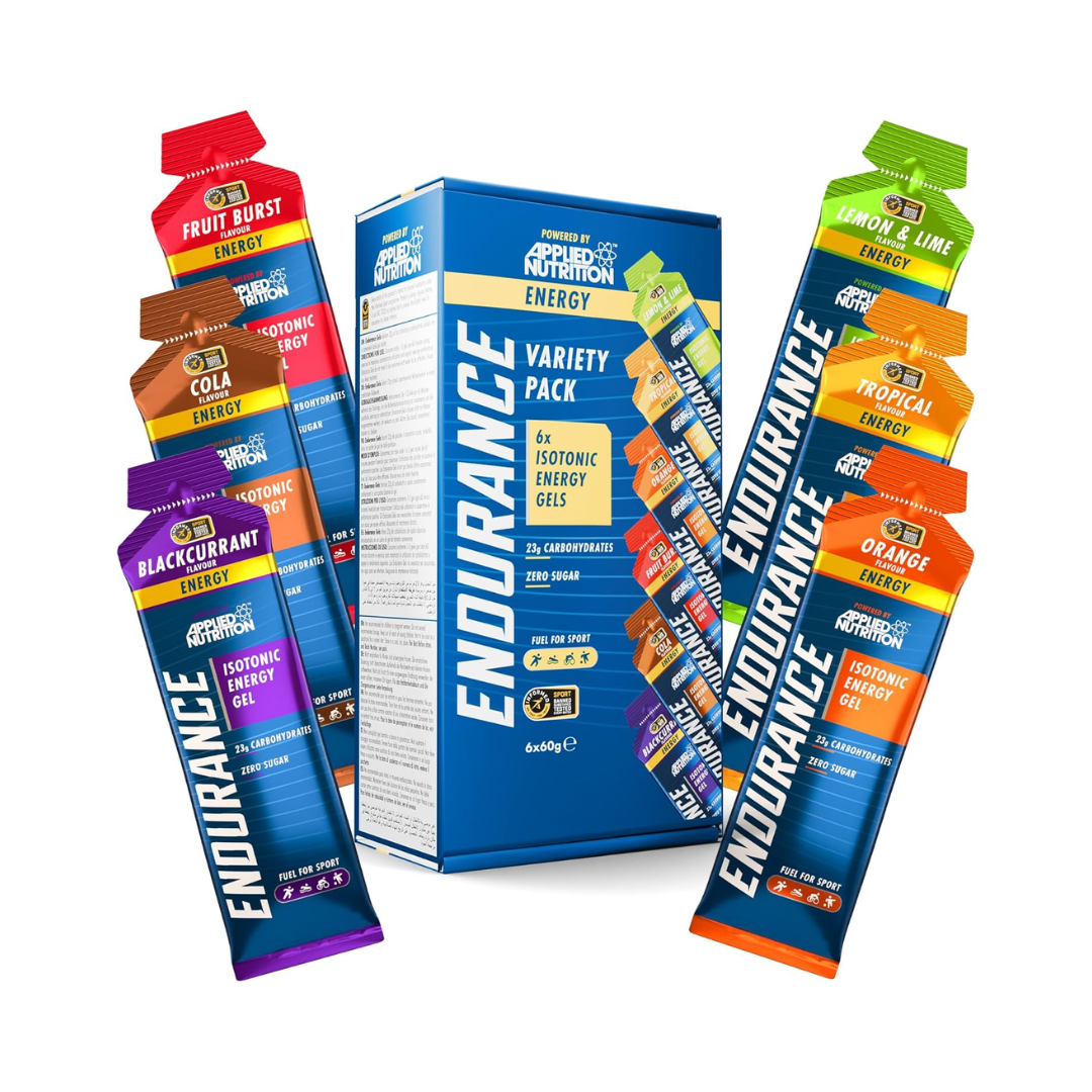 Applied Nutrition Endurance Energy Gel Variety Pack 6x60g Variety