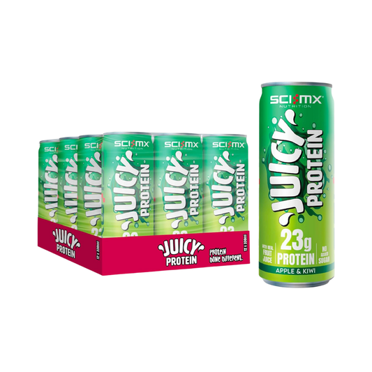 Sci-Mx Juicy Protein 12x330ml Apple Kiwi
