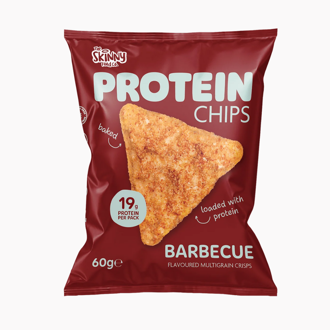 The Skinny Food Co High Protein Chips 12x60g Smokey BBQ