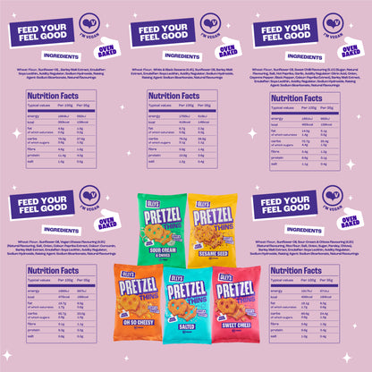Olly's Snacks- Pretzel Selection nutritional information 