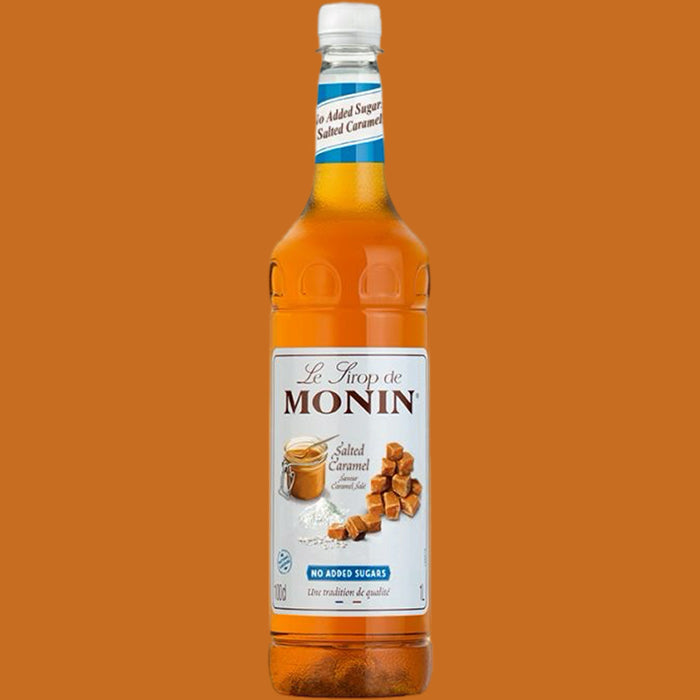 MONIN Premium Syrup - Salted Caramel Syrup - No Added Sugar