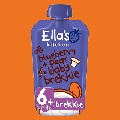 Ella's Kitchen - Baby Brekkie - Blueberry + Pear