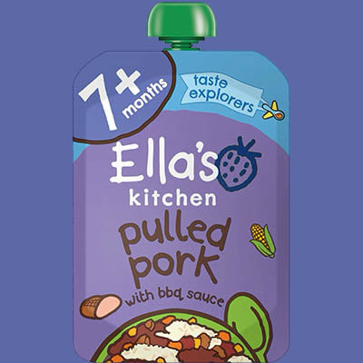Ella's Kitchen - Stage 2 - Pulled pork with barbecue sauce