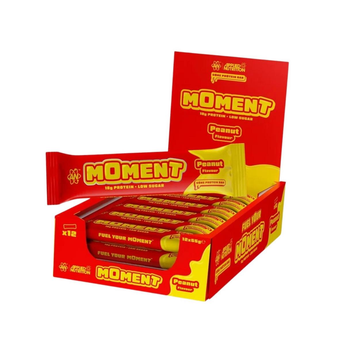 Applied Nutrition Moment Protein Bar 12x55g Chocolate Peanut