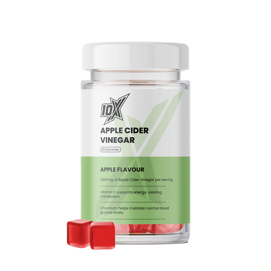 10X Athletic Apple Cider Vinegar Gummies 60 Softgels Apple