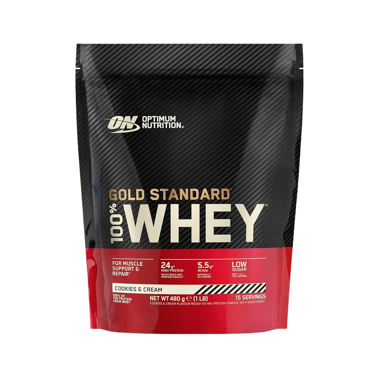 Optimum Nutrition Gold Standard 100% Whey 480g Cookies and Cream