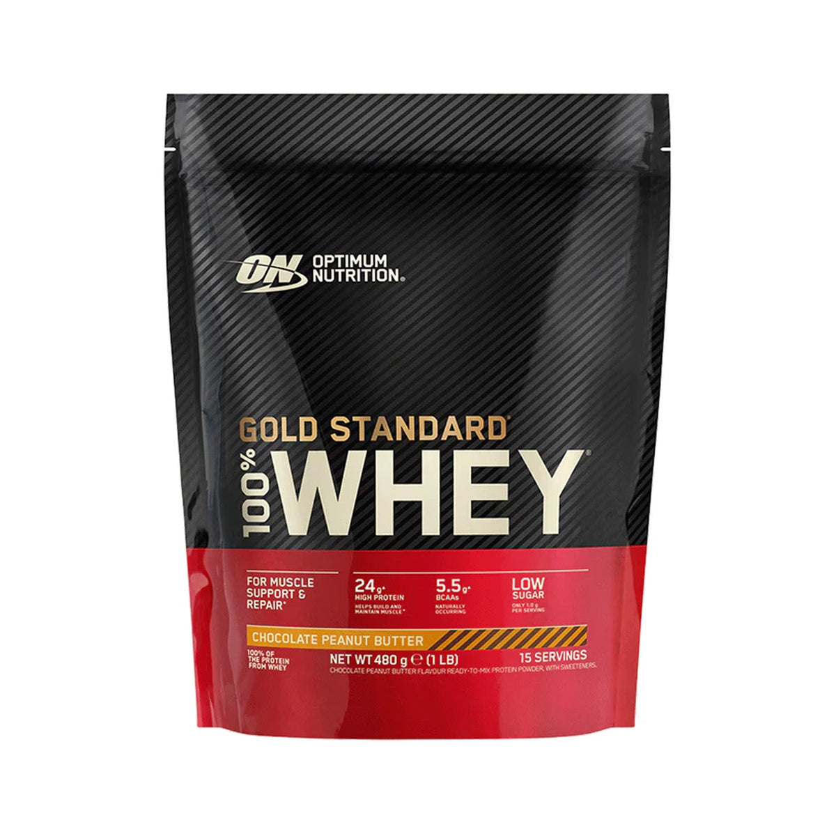 Optimum Nutrition Gold Standard 100% Whey 480g Chocolate Peanut Butter